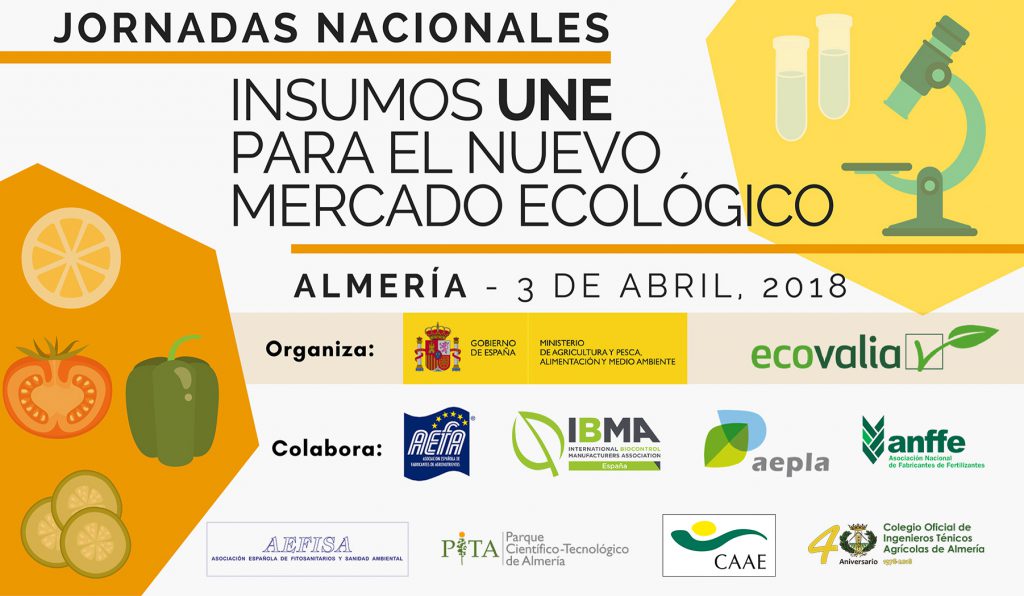 Programa de las Jornadas Nacionales de Insumos UNE