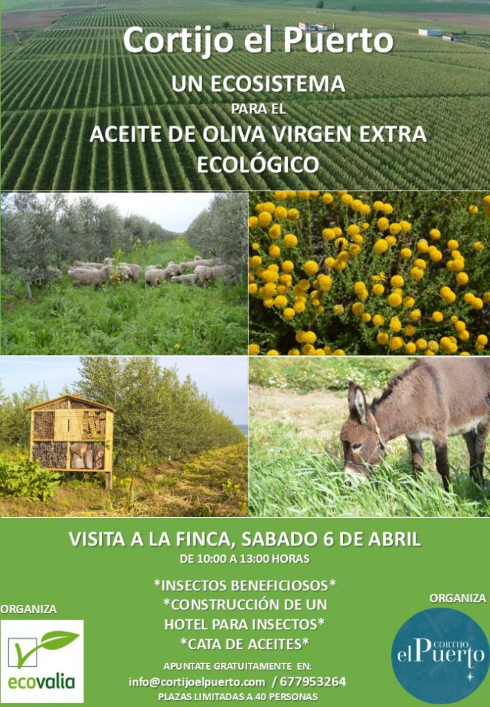 Ecovalia y Cortijo El Puerto organizan un taller sobre fauna beneficiosa y biodiversidad