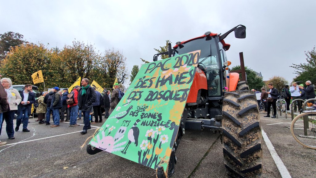 Ecovalia apoya la manifestación europea en Estrasburgo para pedir una nueva PAC