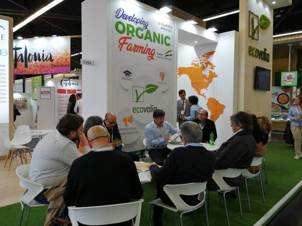 Ecovalia confirma el liderazgo de la producción ecológica española en Biofach