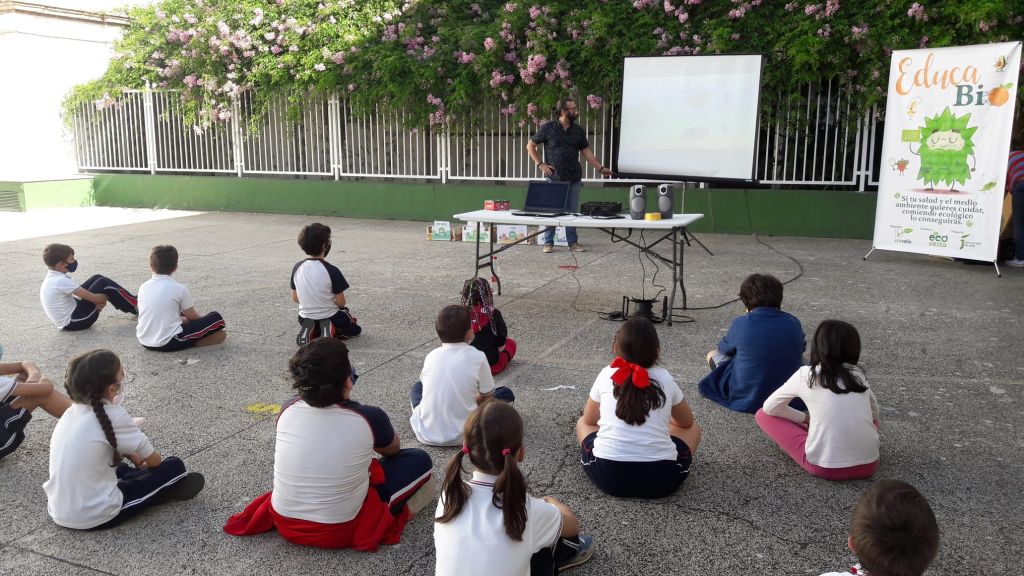 Comienzan los talleres del programa escolar ‘EducaBio’ en la provincia de Jaén