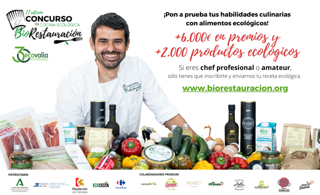 Ecovalia lanza la segunda edición del concurso de cocina ecológica BioRestauración