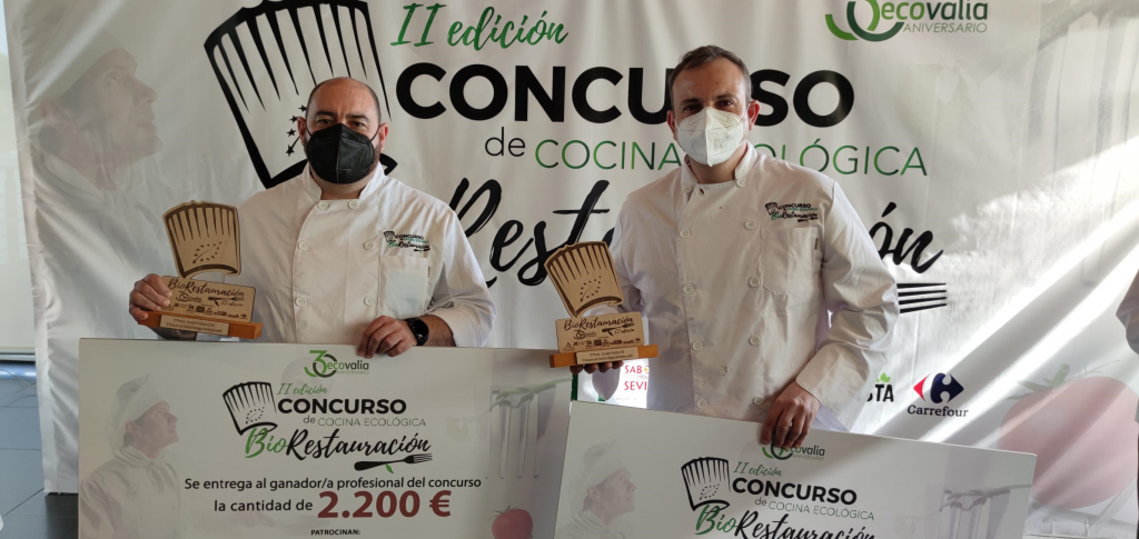 Raúl Daza y José Miguel Pérez ganan la II edición del concurso de cocina ecológica BioRestauración