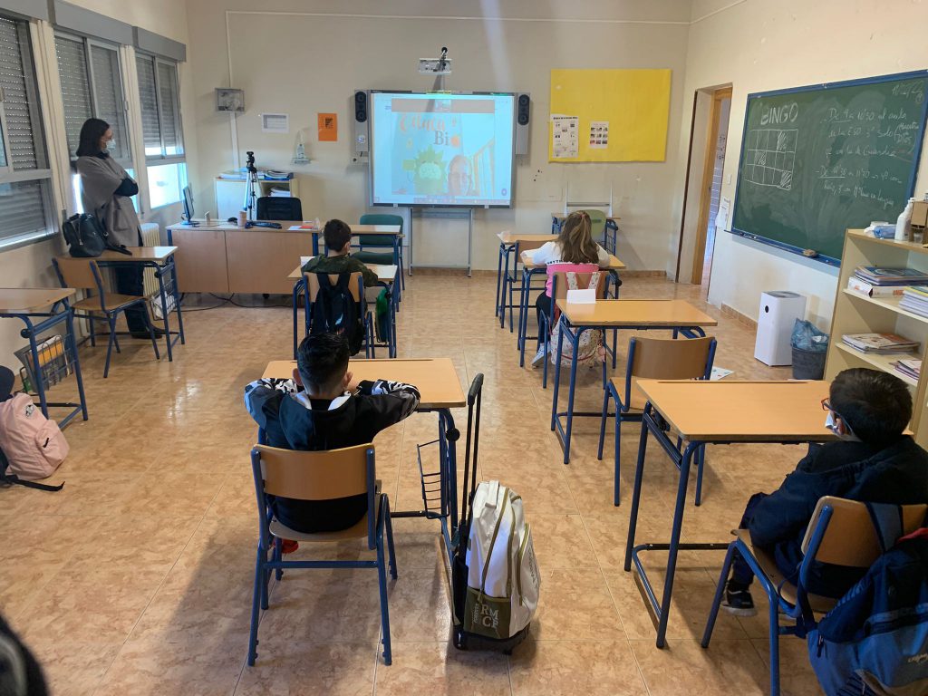 Comienzan los talleres de la III edición del programa escolar EducaBio en la provincia de Jaén