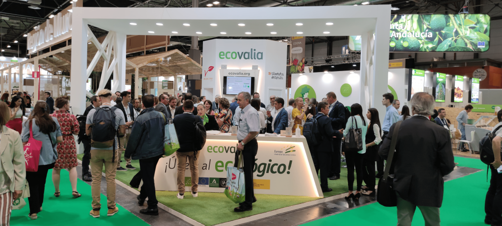 Ecovalia refuerza las alianzas internacionales del sector ecológico español en Organic Food Iberia