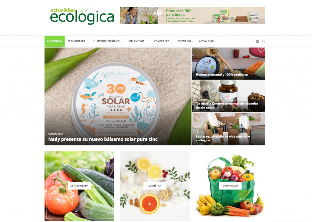 Ecovalia lanza un portal digital de información ecológica para los consumidores