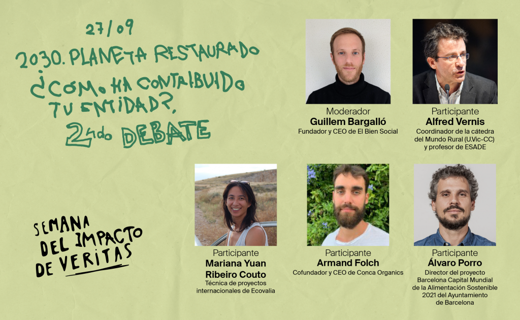Ecovalia participará en una mesa redonda sobre el medio ambiente y la salud del planeta