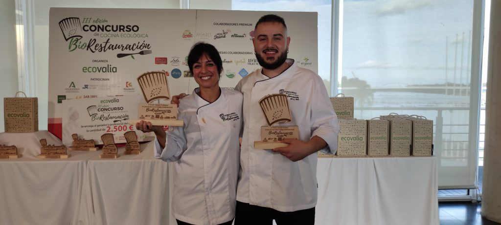 Silvia Penalva y José Mateo ganan la III edición del concurso de cocina ecológica BioRestauración