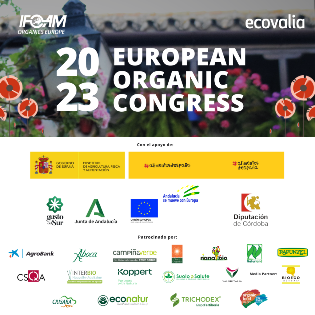 Presente y futuro del sector en el programa del Congreso Europeo de Producción Ecológica