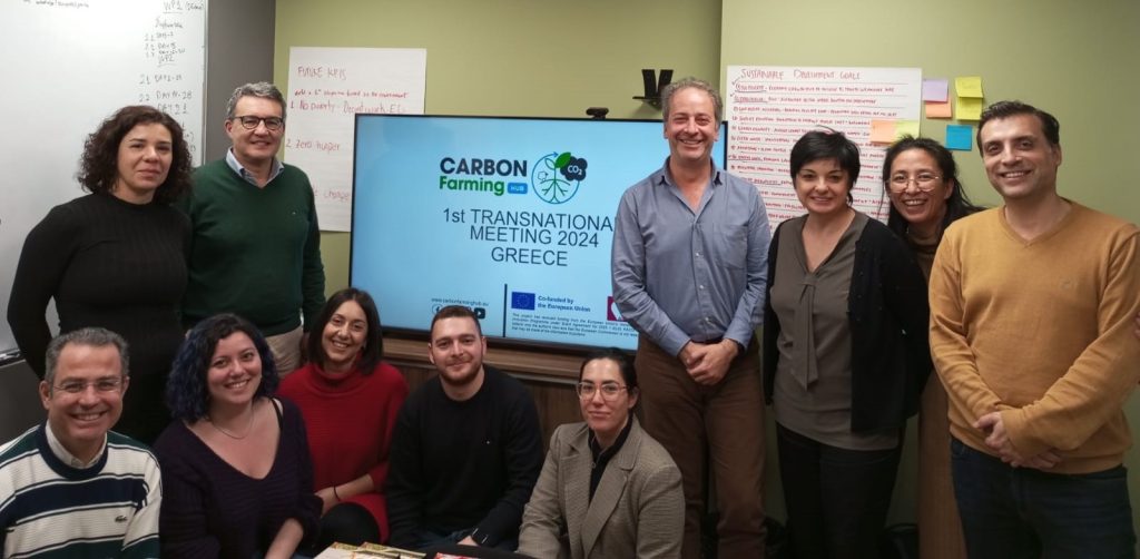 Ecovalia participa en el proyecto Carbon Farming Hub sobre agricultura de carbono
