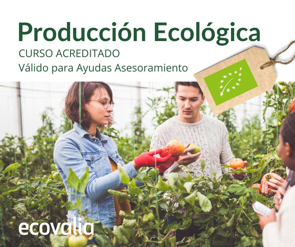 Ecovalia lanza un curso online de producción ecológica válido para ayudas para asesoramiento