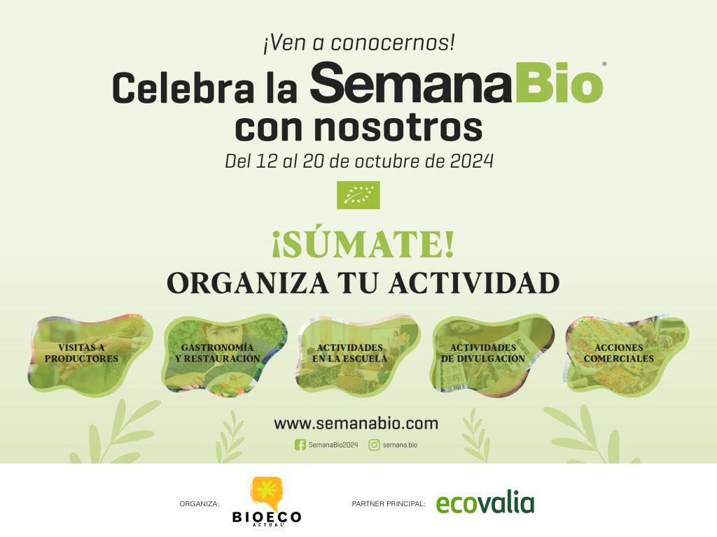 La Semana Bio celebrará su tercera edición del  12 al 20 de octubre