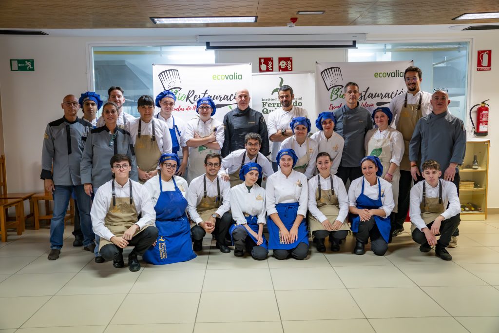 Ecovalia reúne a más de 20 alumnos en una clase magistral sobre alimentación ecológica