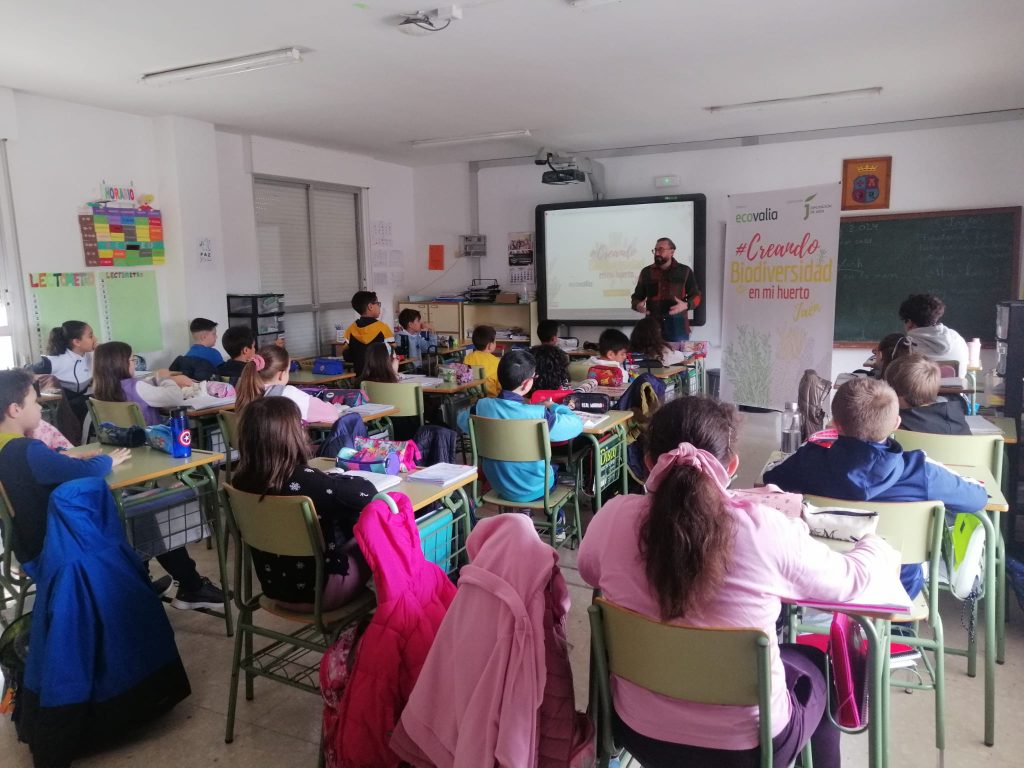 Ecovalia y Diputación de Jaén ponen en marcha `Creando biodiversidad en mi huerto´