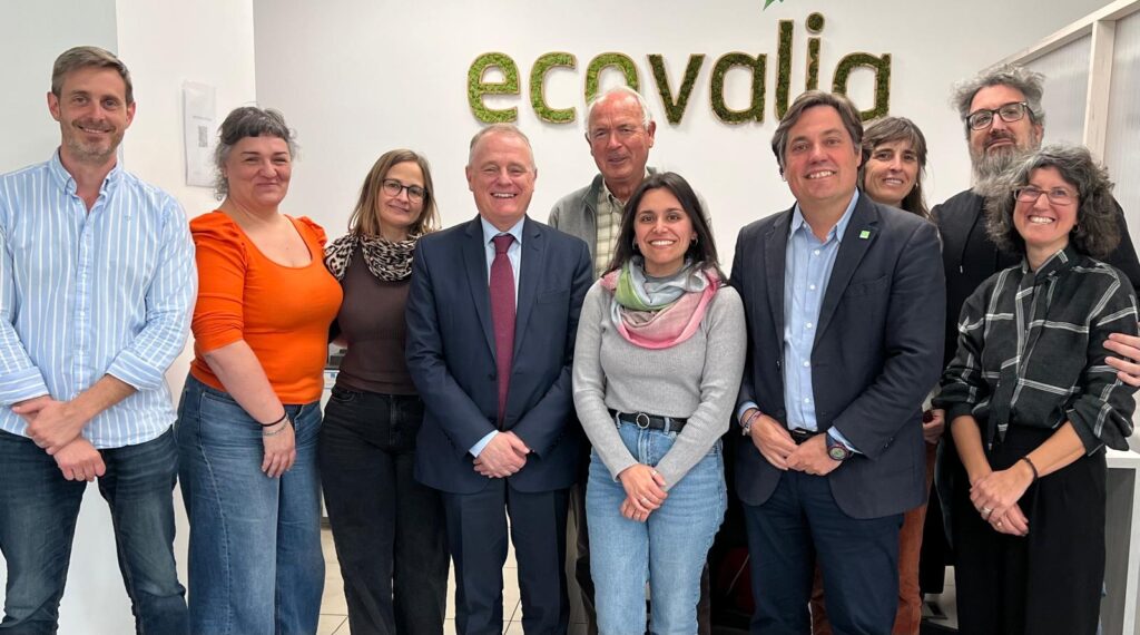 Diego Canga Fano, director general adjunto de la DG-AGRI de la Comisión Europea, visita Ecovalia