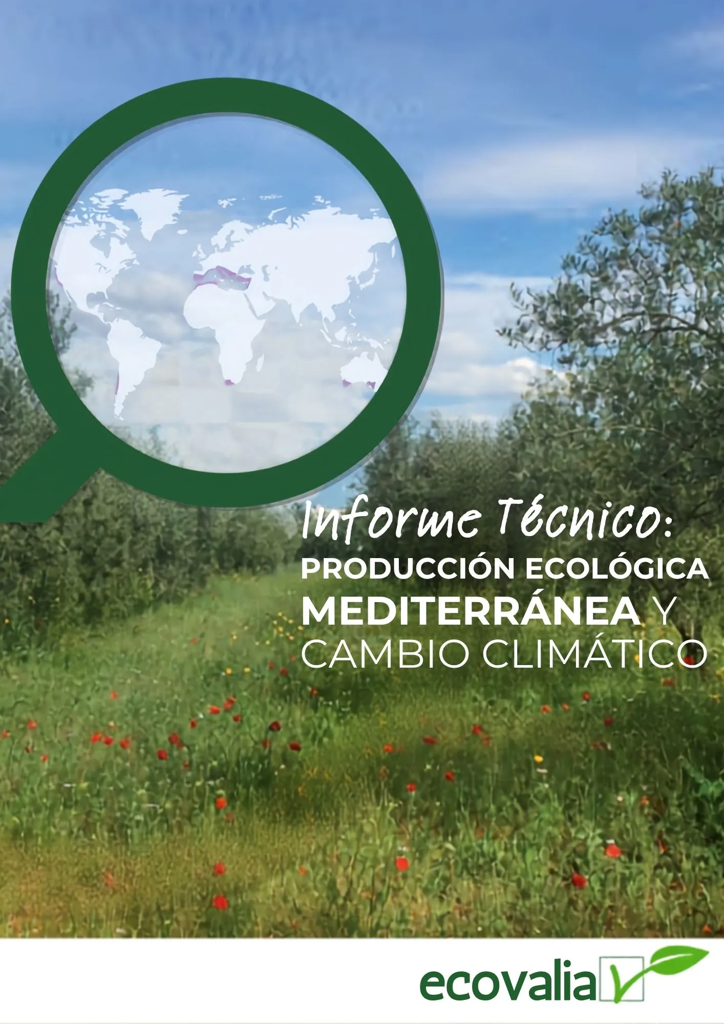 Portada: Informe técnico Cambio Climático en español