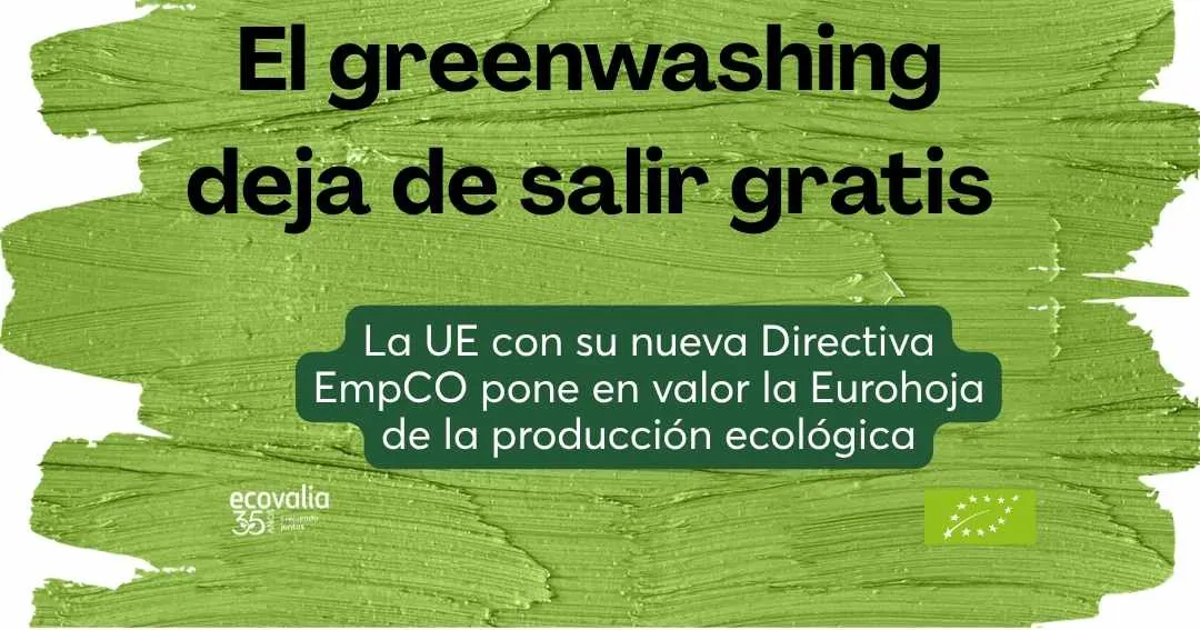 Directiva europea EmpCo contra el greenwashing