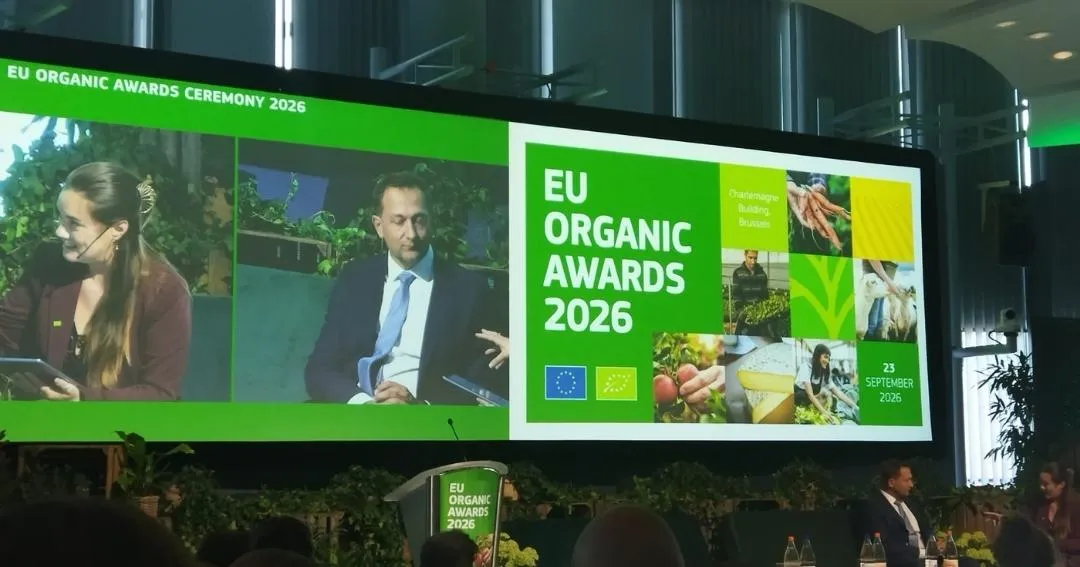 Ceremonia de los European Organic Awards 2026 en la Comisión Europea