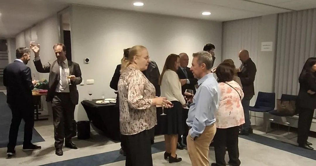 Asistentes al encuentro del 35 aniversario de Ecovalia en Bruselas