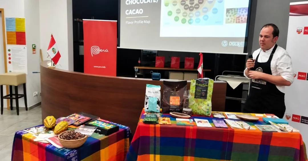 Encuentro entre empresas y expertos del sector del cacao en Gante